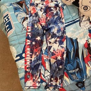 Her universe captain America yoga workout pants S